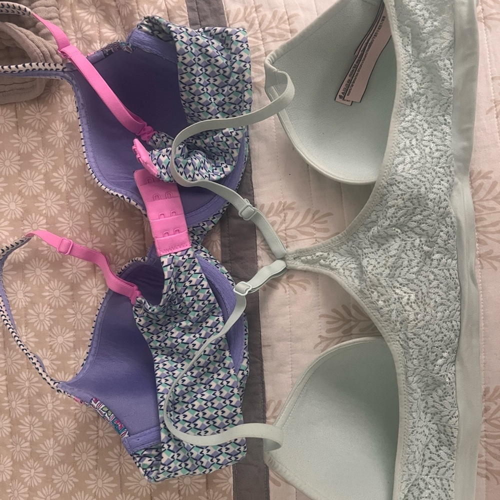 Patterned And Solid Women's Bras Set Victoria Sec… - image 2